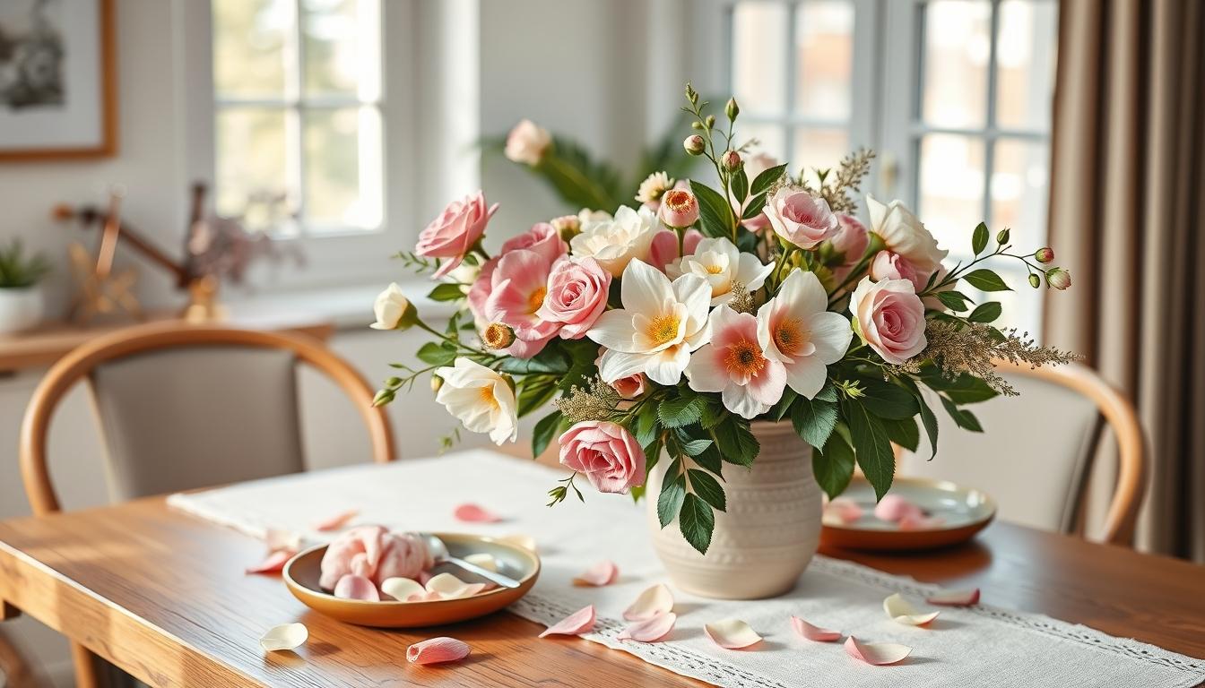 Seasonal flower arrangements